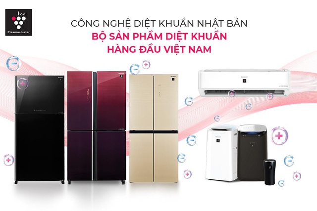 Sharp giới thiệu tủ lạnh chủ động diệt khuẩn bằng Plasmacluster Ion - Ảnh 4.