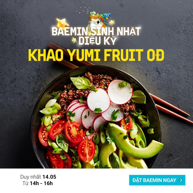 Happy B-day BAEMIN: Mừng sinh nhật 2 tuổi, BAEMIN khao bạn đại tiệc toàn món ngon giá hời, tung nghìn deal 0đ cực hấp dẫn - Ảnh 1.