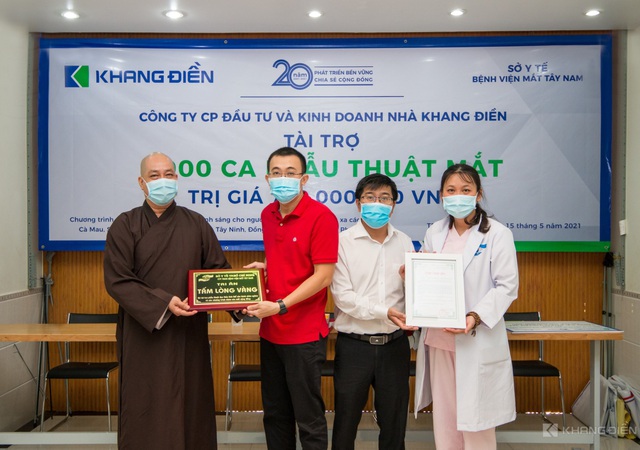 Khang Điền tài trợ chương trình phẫu thuật mắt cho 1000 bệnh nhân vùng sâu vùng xa - Ảnh 1.
