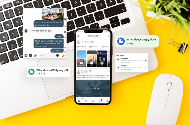 Chính thức ra mắt GapoWork - Nền tảng làm việc và tương tác đội nhóm miễn phí - Ảnh 1.