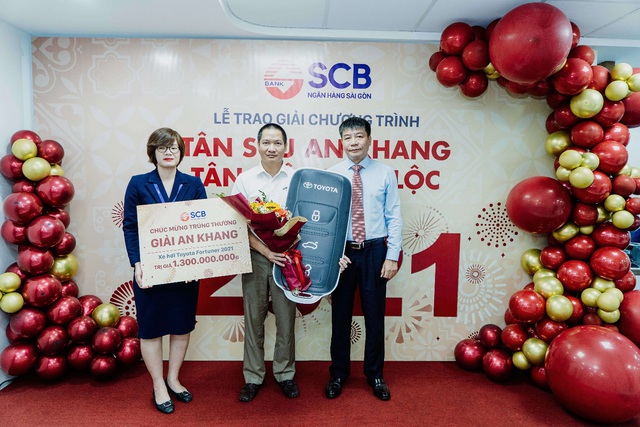SCB tổ chức lễ trao giải chương trình “Tân Sửu an khang – Tân niên vạn lộc” - Ảnh 1.