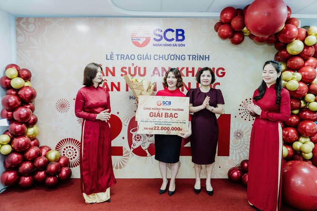 SCB tổ chức lễ trao giải chương trình “Tân Sửu an khang – Tân niên vạn lộc” - Ảnh 3.