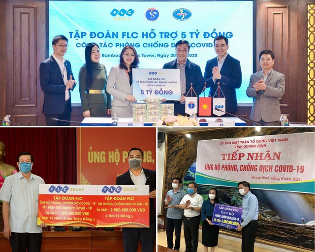 Tập đoàn FLC tiếp tục ủng hộ 5 tỷ đồng tới quỹ vaccine phòng Covid-19 của thành phố Hà Nội - Ảnh 1.