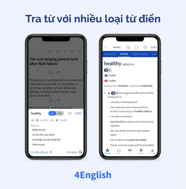 Ứng dụng Make in Vietnam giúp bạn vừa đọc báo vừa học tiếng Anh một công đôi việc - Ảnh 3.