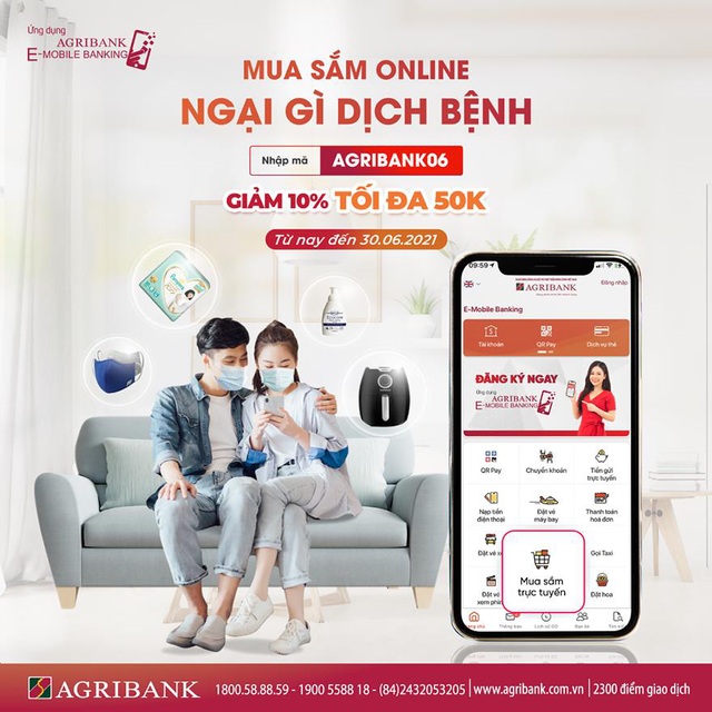 “Siêu ưu đãi” tháng 6 khi sử dụng ứng dụng Agribank E-Mobile Banking - Ảnh 2.