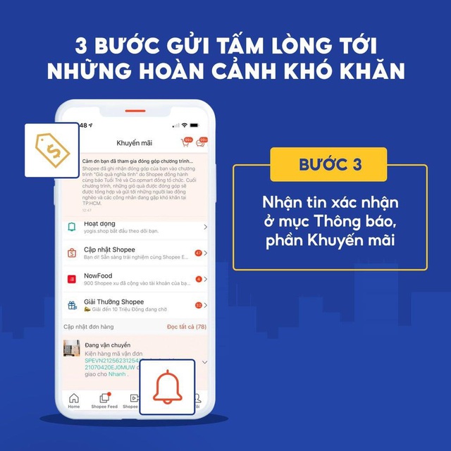 Số lượng “Giỏ quà nghĩa tình” ủng hộ người lao động khó khăn không ngừng tăng - Ảnh 4.