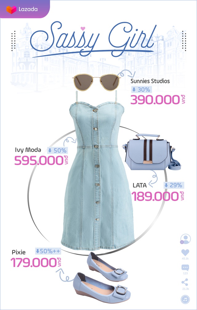 Gợi ý 6 outfit cực chất, giá mỗi món chỉ từ hơn 100k mà lên đồ chất lừ không thua gì sao TikTok triệu view - Ảnh 2.