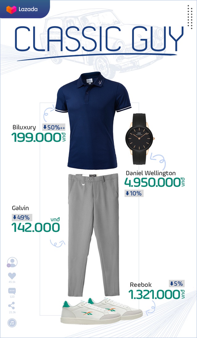 Gợi ý 6 outfit cực chất, giá mỗi món chỉ từ hơn 100k mà lên đồ chất lừ không thua gì sao TikTok triệu view - Ảnh 5.