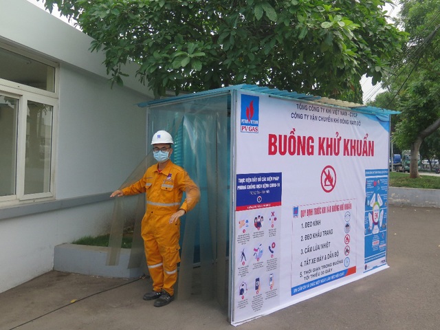 Công ty Vận chuyển Khí Đông Nam bộ triển khai nhiều biện pháp phòng chống dịch Covid-19 - Ảnh 1.