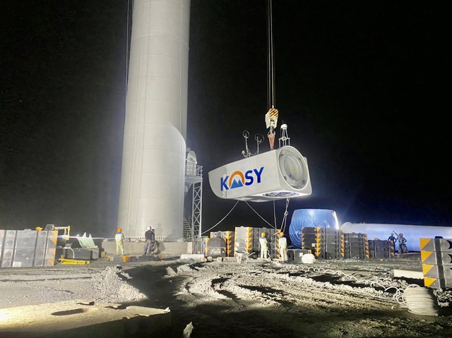 Tập đoàn Kosy đẩy nhanh tiến độ thi công nhà máy Điện gió Kosy Bạc Liêu trước “giờ G” - Ảnh 3.