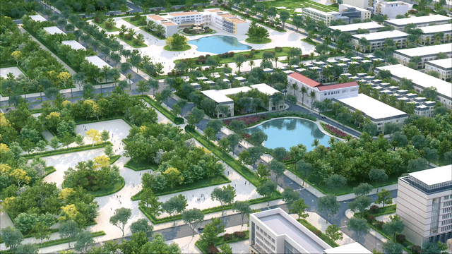 Thái Hòa đẩy mạnh phát triển khu hành chính và hạ tầng xã hội để đạt tiêu chuẩn thành phố đô thị loại III - Ảnh 4.