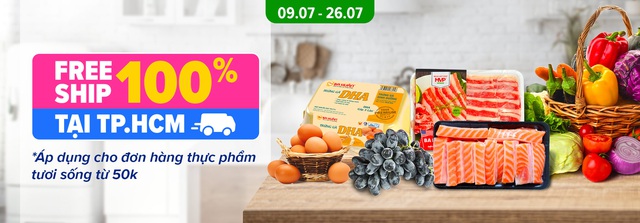 Lazada miễn phí vận chuyển 100% đơn hàng thiết yếu cho người dân TP. HCM - Ảnh 1.