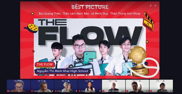 Đạo diễn Nguyễn Quang Dũng và diễn viên Hồng Ánh đánh giá học sinh cấp 3 có cách làm phim “độc đáo, đầy triển vọng” - Ảnh 3.