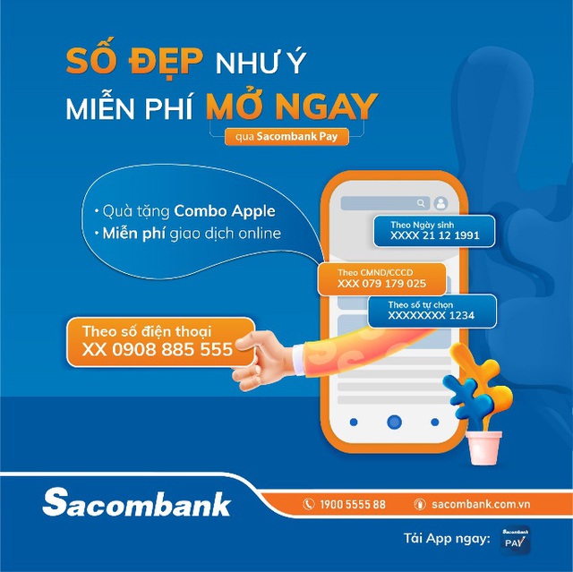 Qua rồi cái thời tới tận ngân hàng, Gen Z bây giờ ở nhà đăng kí số đẹp chỉ trong 5 giây - Ảnh 1.