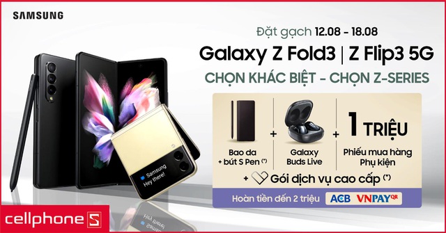 Galaxy Z Fold 3 ra mắt với nhiều bứt phá công nghệ, nhiều quà tặng khi đặt trước - Ảnh 3.