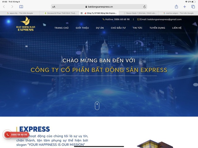 Batdongsanexpress.vn - Trang web hỗ trợ thông tin bất động sản uy tín tại Việt Nam - Ảnh 1.