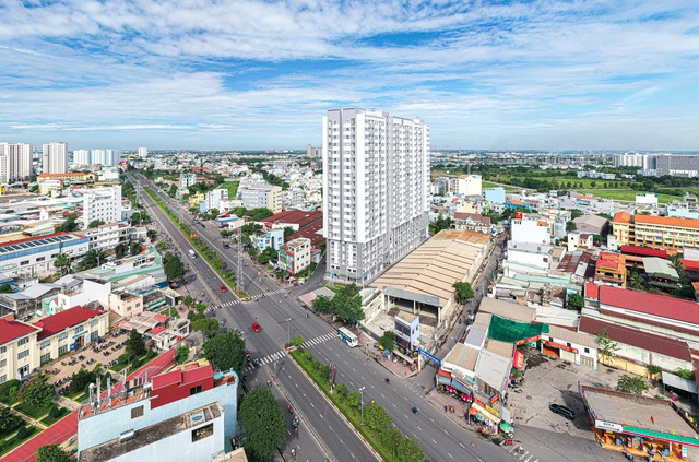 Căn hộ khu Tây Sài Gòn thu hút người miền Tây - Ảnh 1.