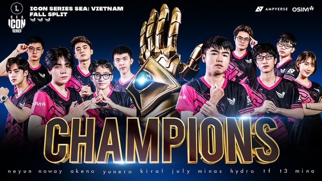 Icon Series SEA mùa Thu 2021, giải đấu eSports thành công trong mùa dịch - Ảnh 11.
