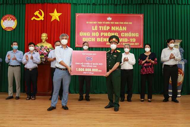 Tập đoàn DIC ủng hộ Đồng Nai 5,5 tỷ đồng phòng, chống Covid – 19 - Ảnh 2.