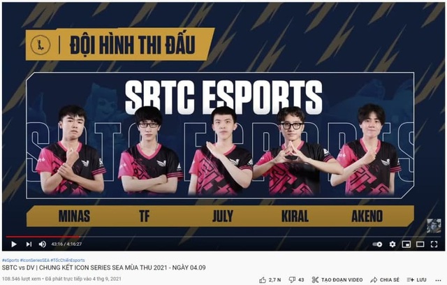 Icon Series SEA mùa Thu 2021, giải đấu eSports thành công trong mùa dịch - Ảnh 4.