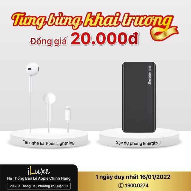 iLuxe khai trương, mua AirPods 3 tặng AirPods 2 cùng loạt ưu đãi hấp dẫn - Ảnh 2.