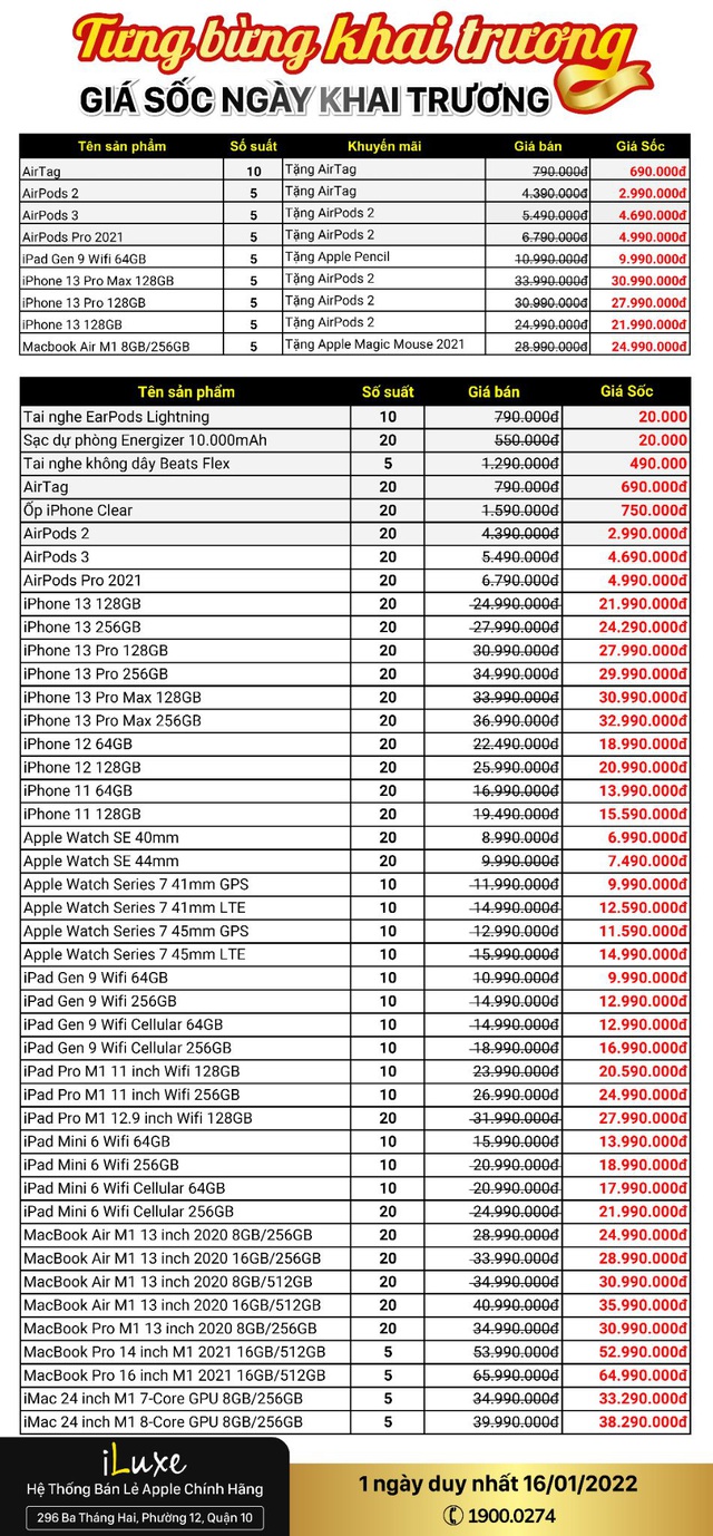 iLuxe khai trương, mua AirPods 3 tặng AirPods 2 cùng loạt ưu đãi hấp dẫn - Ảnh 3.