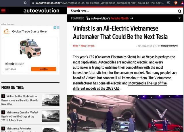 Báo quốc tế: VinFast có thể là Tesla tiếp theo của thế giới - Ảnh 2.