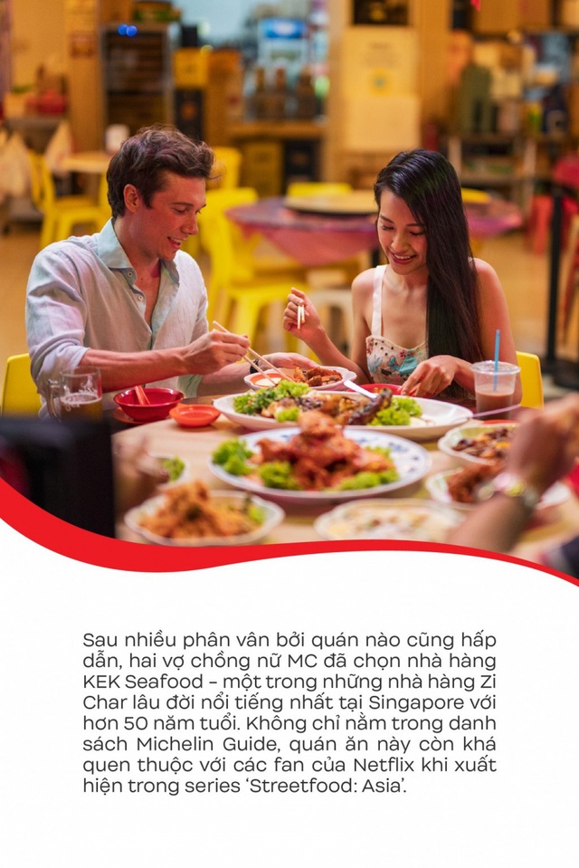 Bắt gặp vợ chồng MC Hoàng Oanh “đánh lẻ” hẹn hò tại Singapore - Ảnh 7.