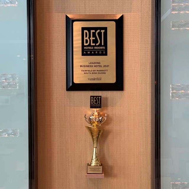 Khách sạn Fairfield by Marriott South Binh Duong giành chiến thắng tại giải thưởng Best Hotels – Resorts Awards 2021 - Ảnh 1.