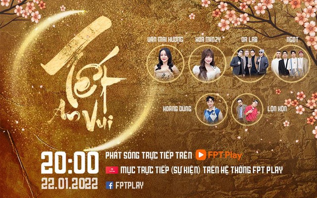 Hoàng Dũng tình tứ với Văn Mai Hương, Lộn Xộn Band tái xuất trong Tết An Vui trên FPT Play - Ảnh 1.