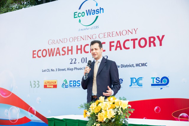 Khai trương nhà máy Ecowash tại Tp.HCM - Ảnh 1.