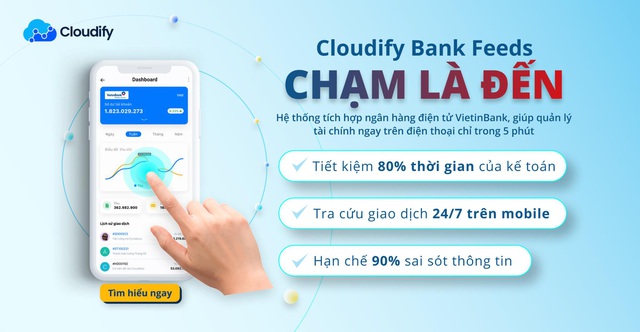 Cloudify hợp tác chiến lược với VietinBank ra mắt dịch vụ Bank Feeds - Ảnh 2.