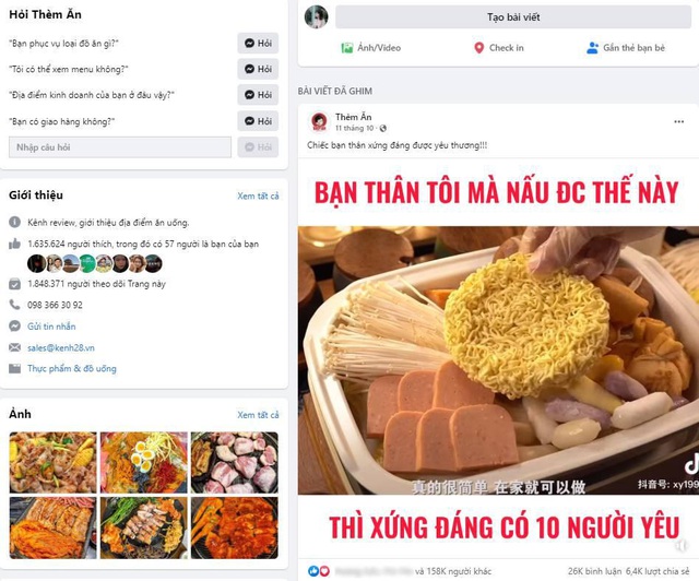 Fanpage Thèm Ăn: Nơi thỏa mãn đam mê dành cho các tín đồ ẩm thực - Ảnh 1.