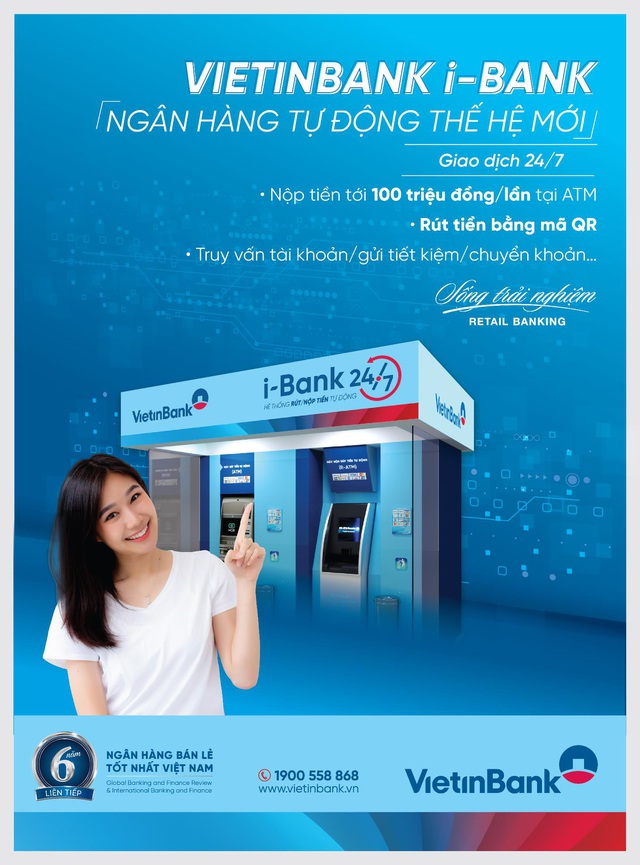 VietinBank ra mắt Bộ nhận diện i-Bank cho hệ thống giao dịch tự động 24/7 - Ảnh 1.