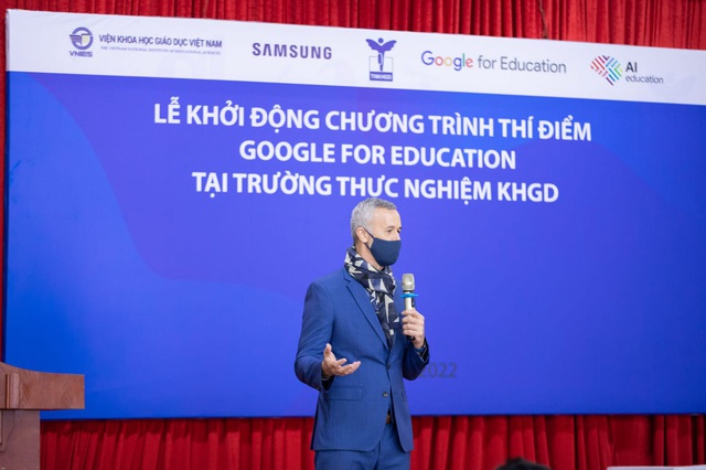 Samsung trao tặng Chromebook cho trường THCS Thực Nghiệm - Ảnh 3.