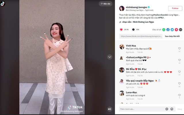 Mới đầu năm mới, “ai đồ tóp tóp” Lan Ngọc làm gì mà “khuynh đảo” mạng xã hội thế kia - Ảnh 1.