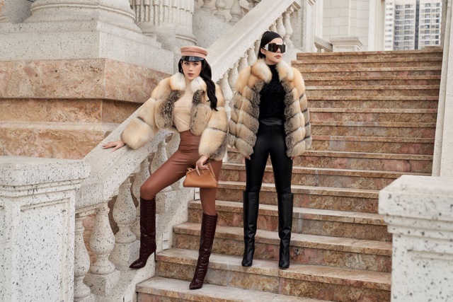 Làm mới street style với áo khoác lông đầy sang trọng và gợi cảm - Ảnh 8.