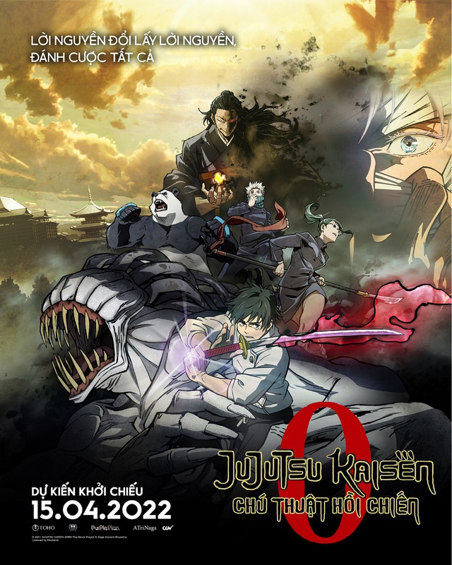 Fan Việt phấn khích khi anime Jujutsu Kaisen 0 tung trailer mới, hé lộ thông tin sẽ có fan screening tại Việt Nam - Ảnh 4.