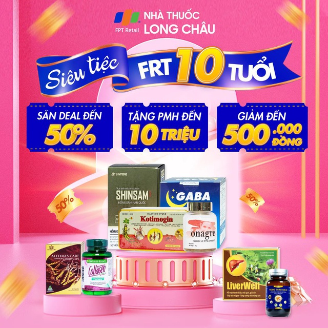 FPT Long Châu khuyến mãi giảm đến 50% mừng sinh nhật FPT Retail 10 tuổi - Ảnh 1.