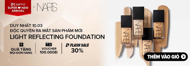 Hot: NARS ra mắt bộ sưu tập make-up đặc biệt trên Lazada, mở ưu đãi đặt cọc sớm ngay 8/3, nhất chị em nhé! - Ảnh 1.