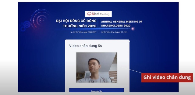 Họp cổ đông cùng UBot Meeting - Giải pháp cho doanh nghiệp thời Covid-19 - Ảnh 1.