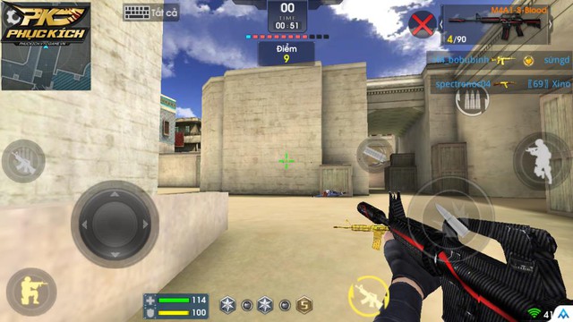 Bí kíp để đua Top trong chế độ đấu đơn map DUST II