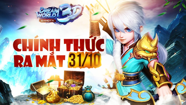 90h “hồi hộp” trước khi Dream World 3D chính thức Open Beta!