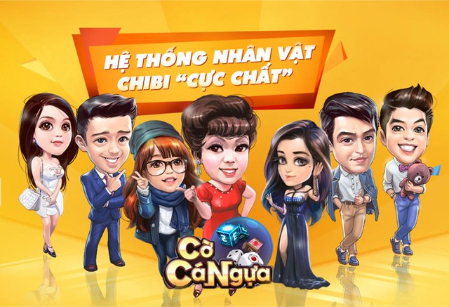 Hệ thống nhân vật trong tạo hình chibi cực chất