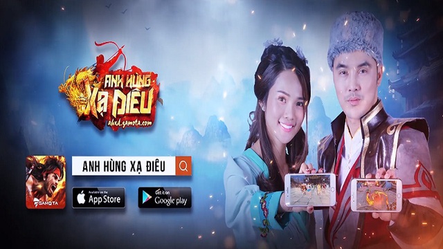 Ưng Hoàng Phúc và bã xã hợp tác cùng NPH Gamota cosplay bộ ảnh kiếm hiệp.