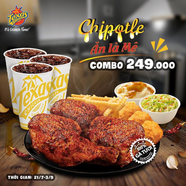 Chipoyle Texas Chicken mê hoặc mọi tín đồ gà rán - Ảnh 3.