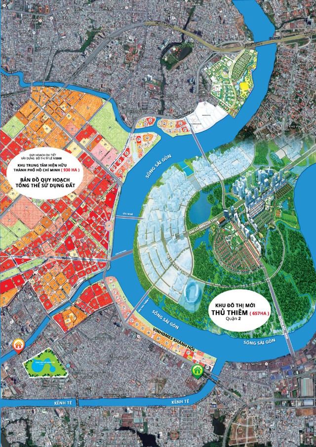Dự án Cảng Nhà Rồng – Khánh Hội sẽ đưa thành phố trở thành hòn ngọc Viễn Đông trong tương lai không xa