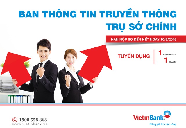 VietinBank là nhà tuyển dụng hàng đầu, thương hiệu tuyển dụng số 1 Việt Nam