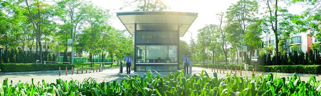 Cư dân Gamuda Gardens được tận hưởng không gian xanh với đầy đủ tiện ích trong khu đô thị khép kín, an ninh an toàn