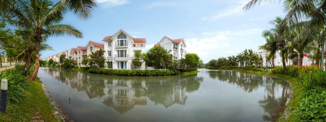 Khu biệt thự ven sông Vinhomes Riverside đẳng cấp giữa không gian xanh yên bình